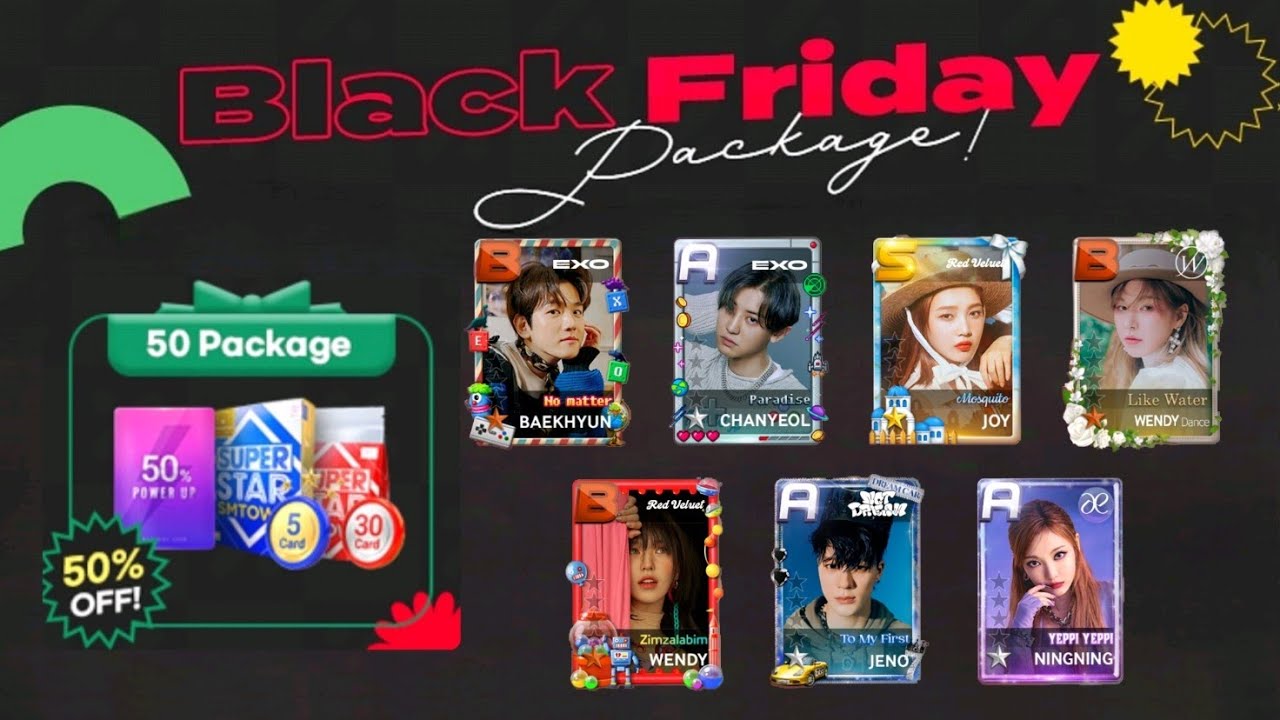 Superstar SMTOWN | Buying Black Friday Package 2022 🛍️
