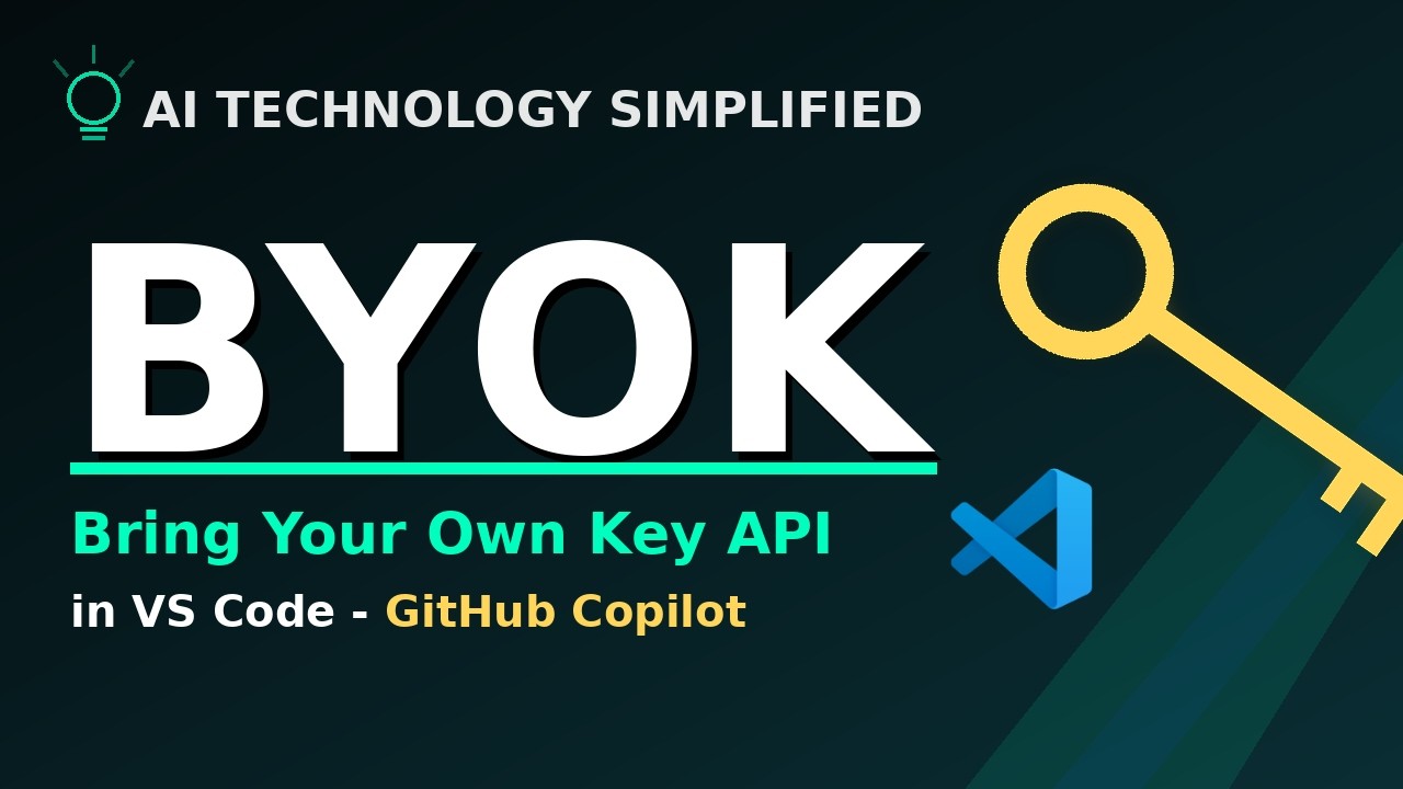 Как использовать свой собственный API-ключ в GitHub Copilot (настройка BYOK в VS Code)