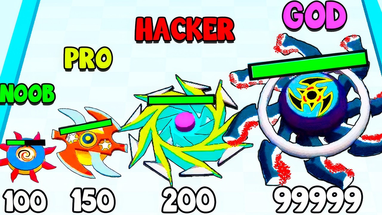 OMG 🤯 Real Full Walkthrough in Spinner Merge 🔴 UPGRADED TO ULTIMATE SPINNER! [From 1 LVL to 350 LVL]