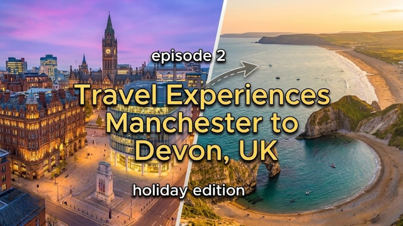 Manchester to Devon by Car 🚗 | Ultimate UK Road Trip Adventure Vlog 2