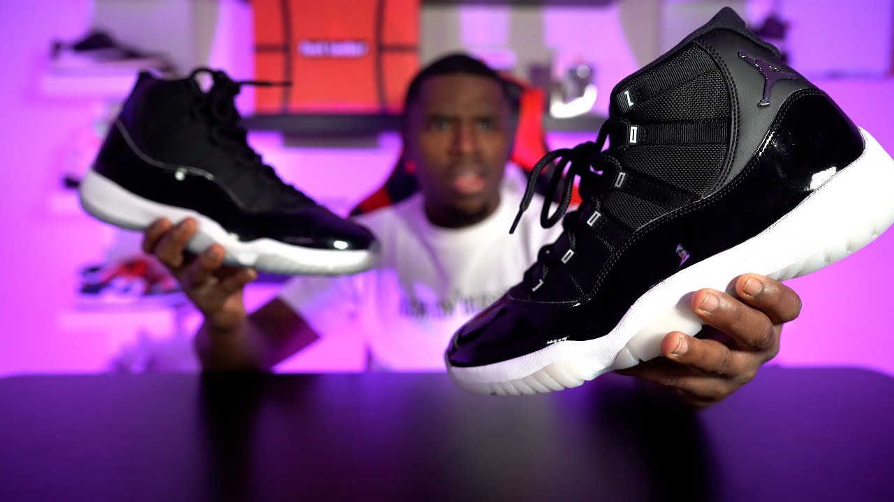 Air Jordan 11 Jubilee Vs The Space Jam 11s| Same Shoe?