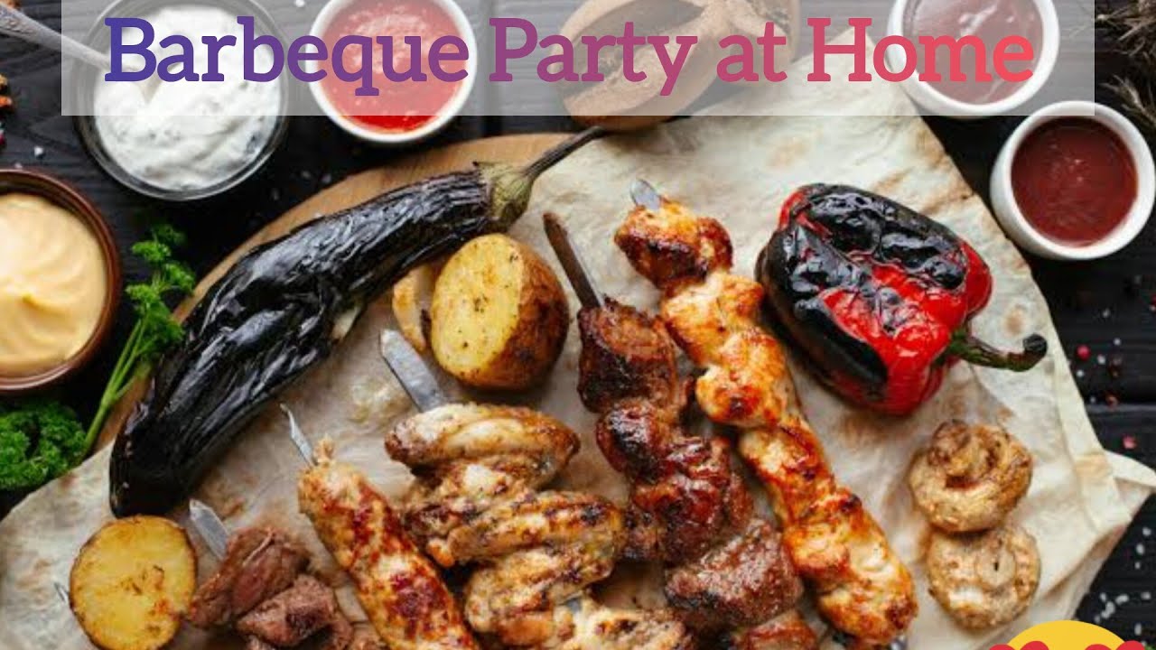 "Barbecue Party at Home 🔥 | Family Fun, Food & Smiles”🌙🔥|