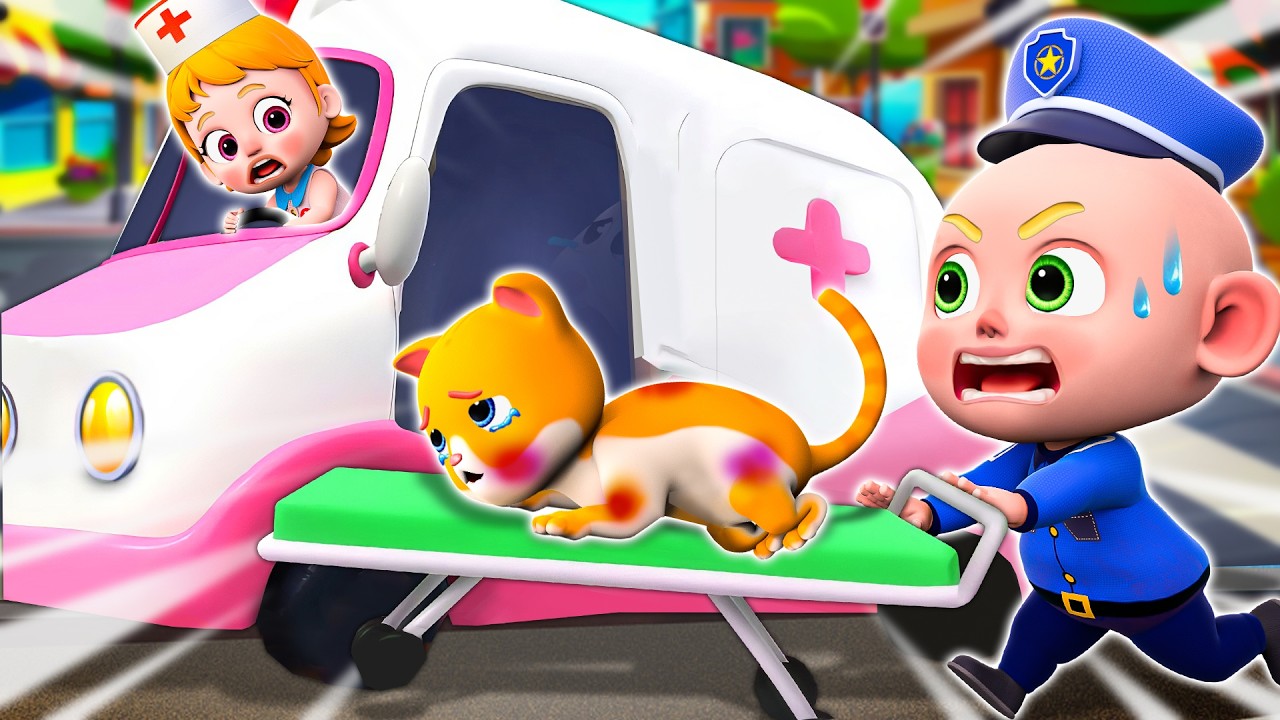 Super Rescue Team Song | Police Cartoon + More Nursery Rhymes & Kids Songs | PIB World