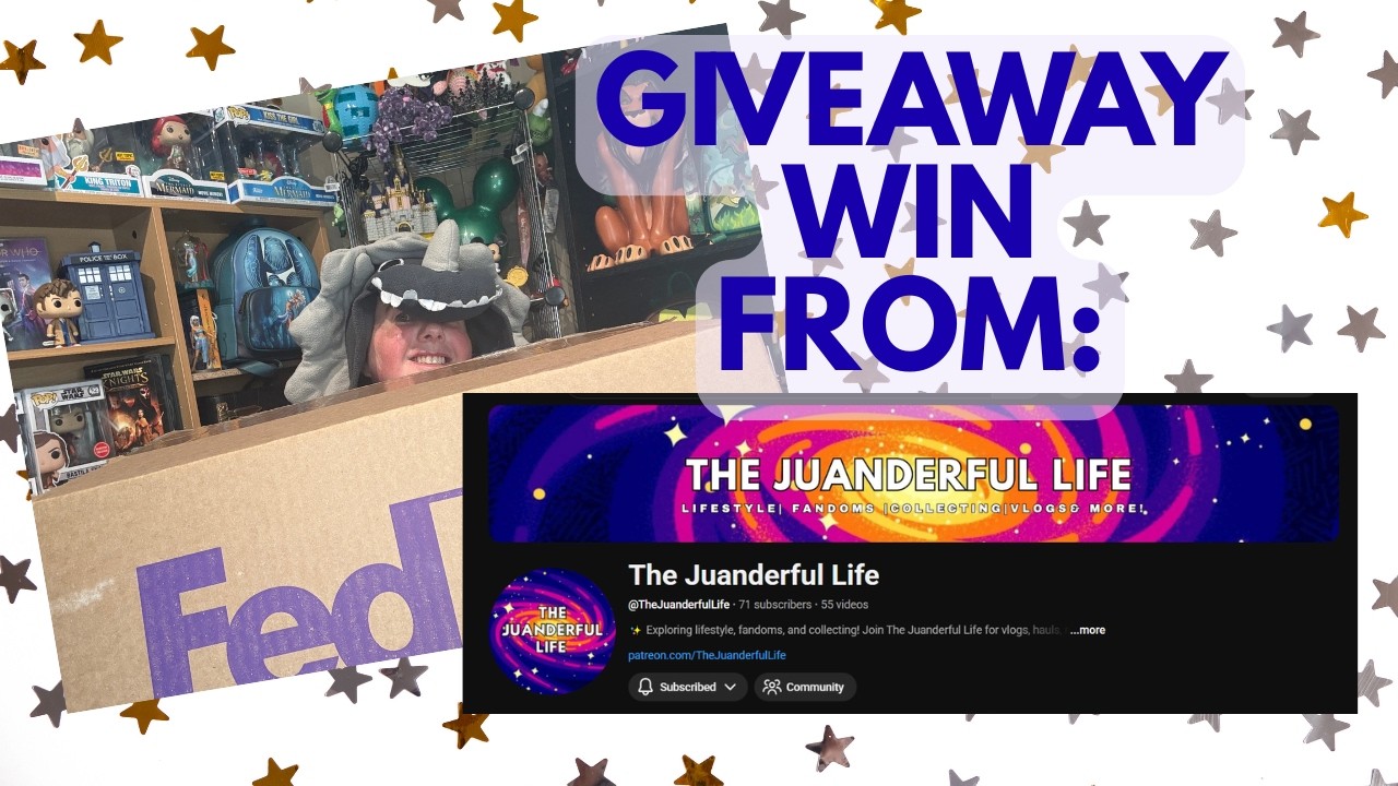 I won The Juanderful Life's Giveaway! @TheJuanderfulLife | Loungefly | Funko | Fantasy Pin