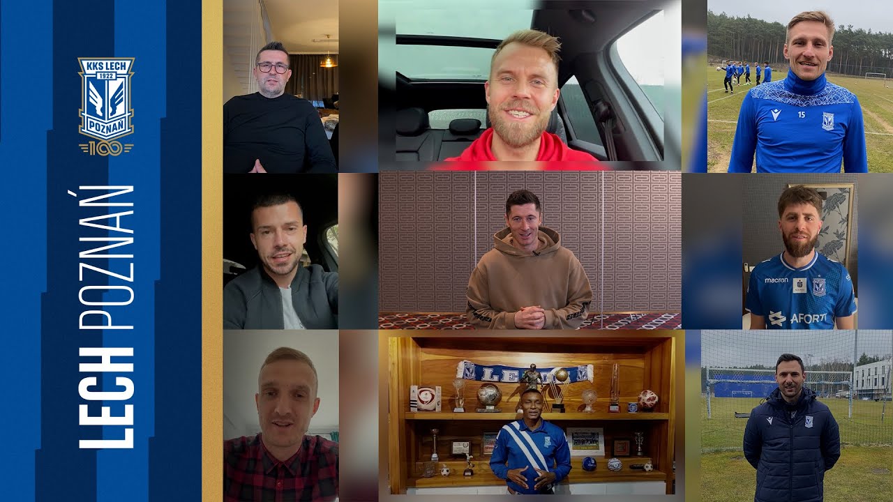 URODZINY KOLEJORZA | Lewandowski, Arboleda czy Trałka. Świat sportu składa życzenia Lechowi Poznań