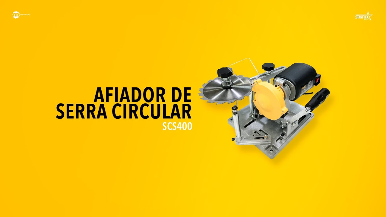 Afiador de Serra Circular SCS400 STARFLEX Brasil