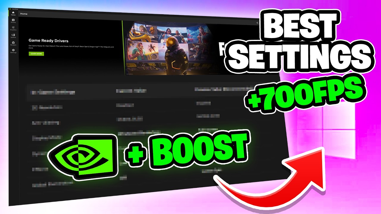 Лучшие настройки приложения NVIDIA и панели управления для игр в 2026 году! 🟩 (ЗНАЧИТЕЛЬНЫЙ ПРИРО...