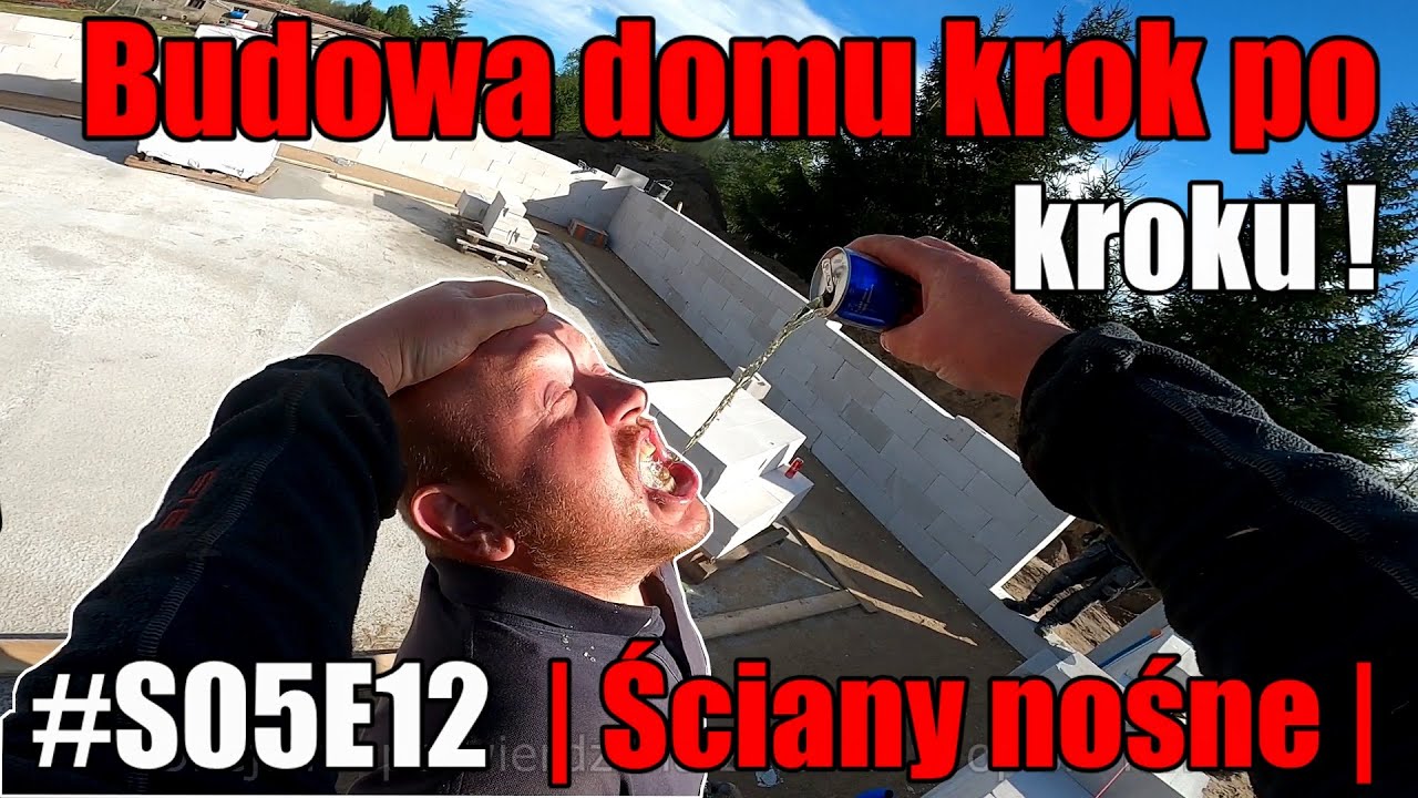S05E12 | Jak murować ściany nośne z gazobetonu ? | Zbrojenie wieńca | Zr&oacute;b to sam | #budowlańcy