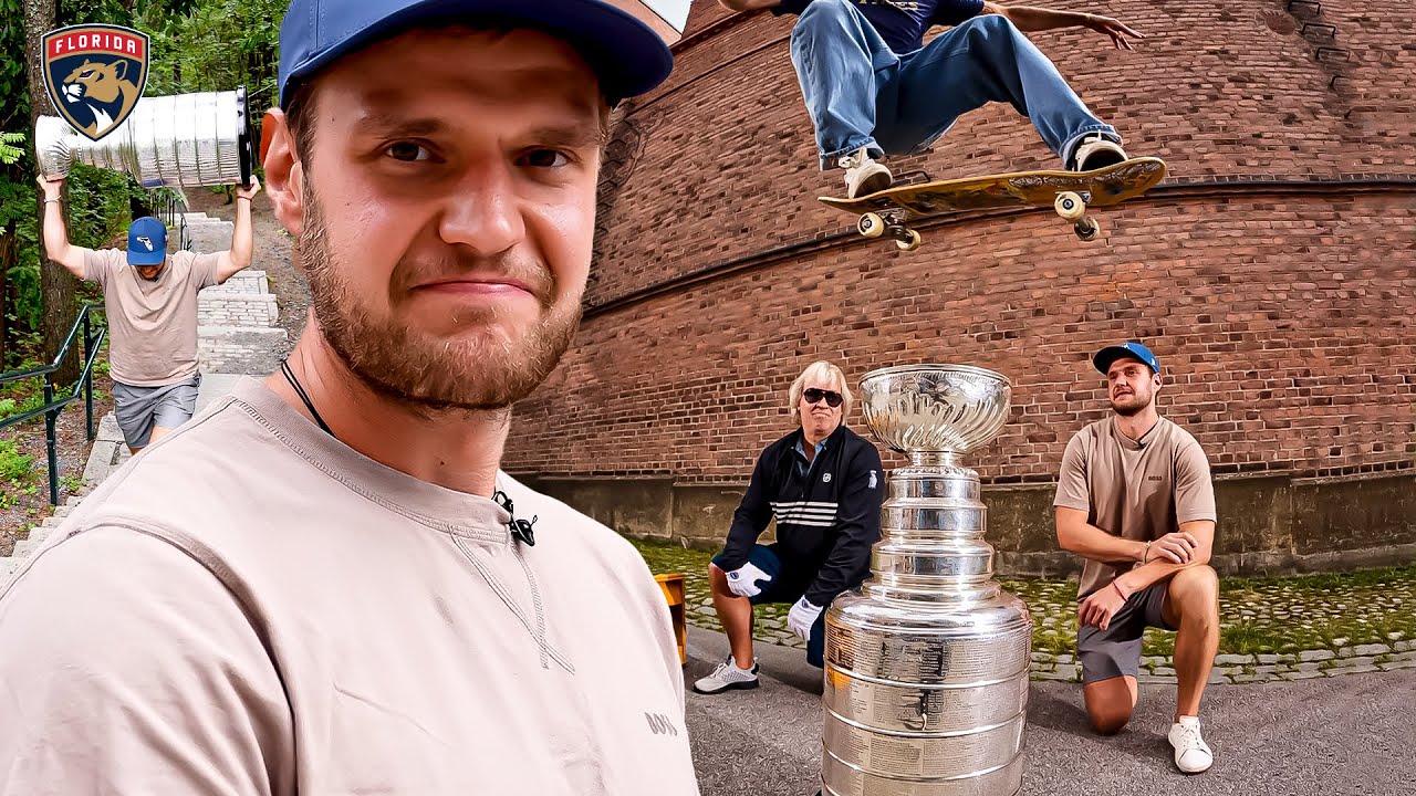 Aleksander Barkov's Day with the Cup 🏆