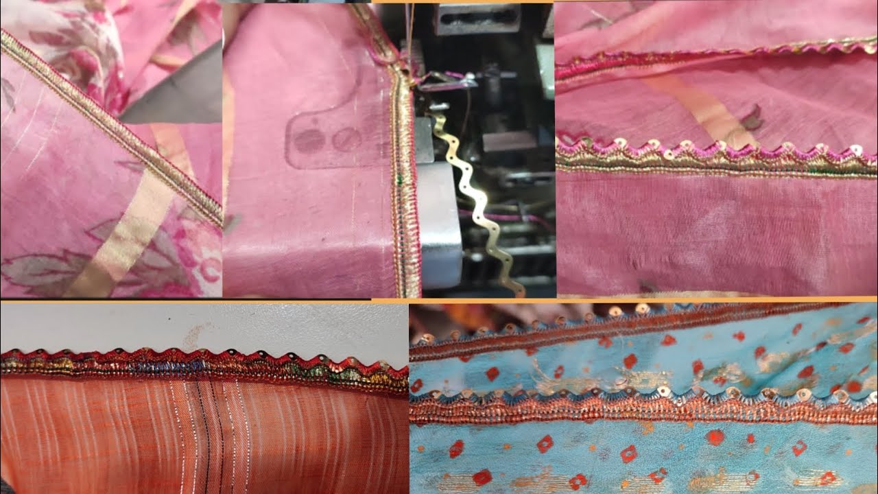 How make Dupptta pico design | Eid special piko design 2024 | peco new design | zigzag