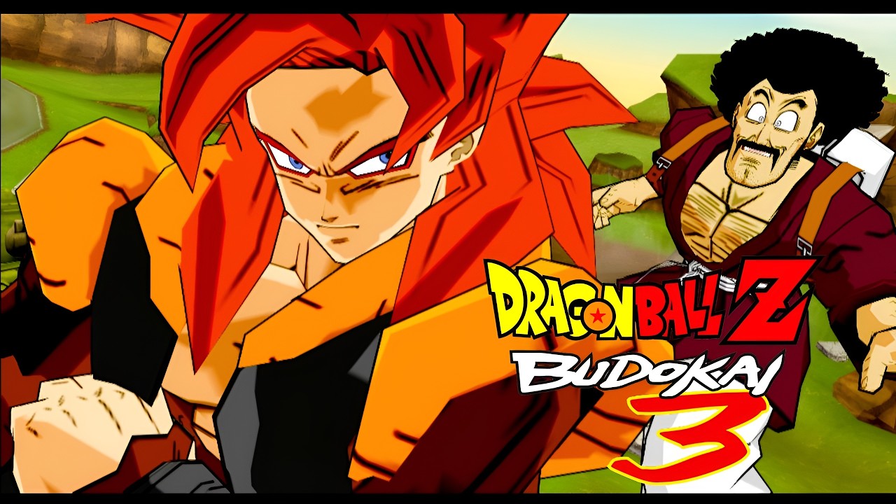 Gogeta ssj4 World Tournament (Cell Games) Dragon Ball Z Budokai 3  PS2 4k