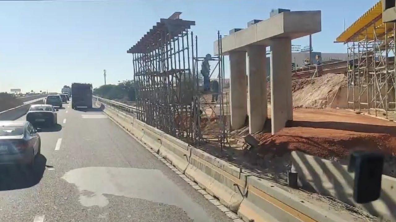 آخر مستجدات عملية توسعة طريق السيار الى أربع ممرات بين المحمدية والدار البيضاء تابعونا 🇲🇦