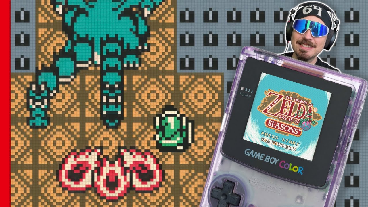 Den Drachen in der Forschergruft besiegen ⚔️ Zelda Oracle of Seasons auf deutsch Folge11
