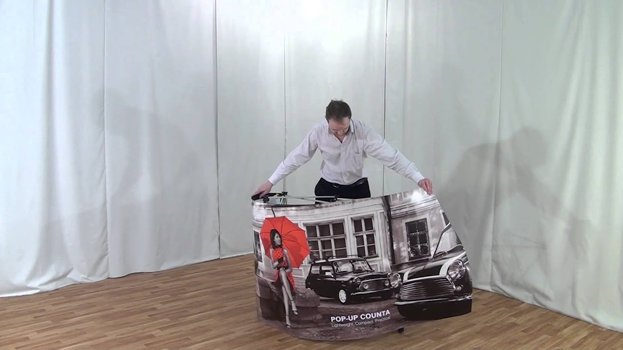 Pop Up Counter | How To Assemble a Pop Up Counter