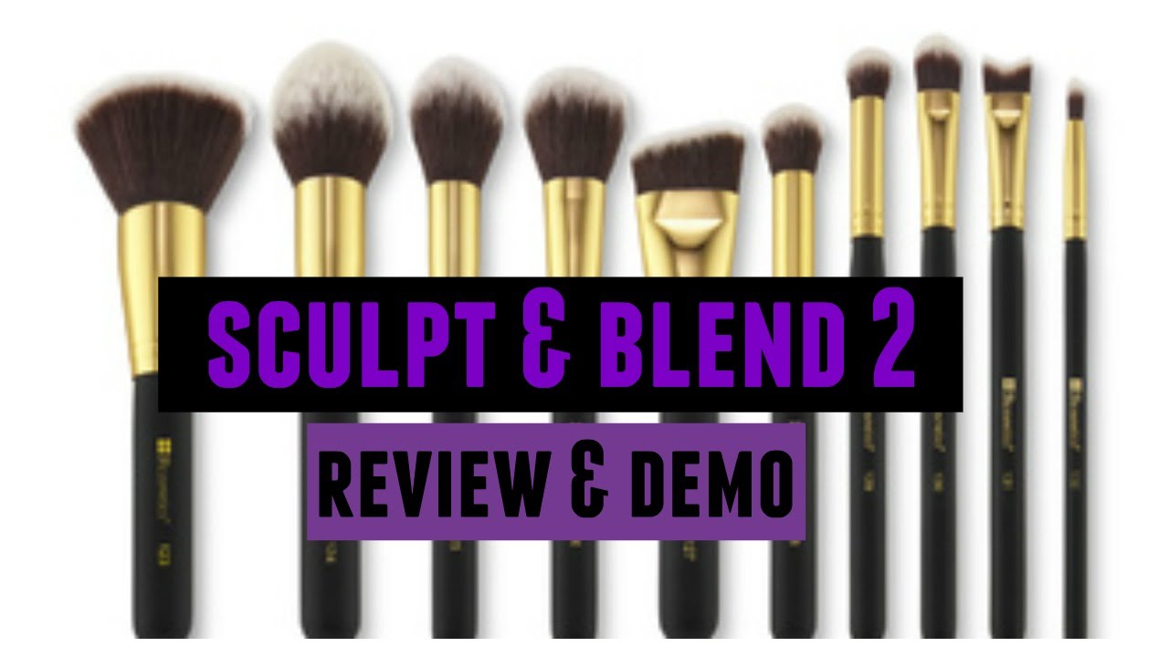 BH Cosmetics Sculpt & Blend 2 Brush Set || REVIEW & DEMO