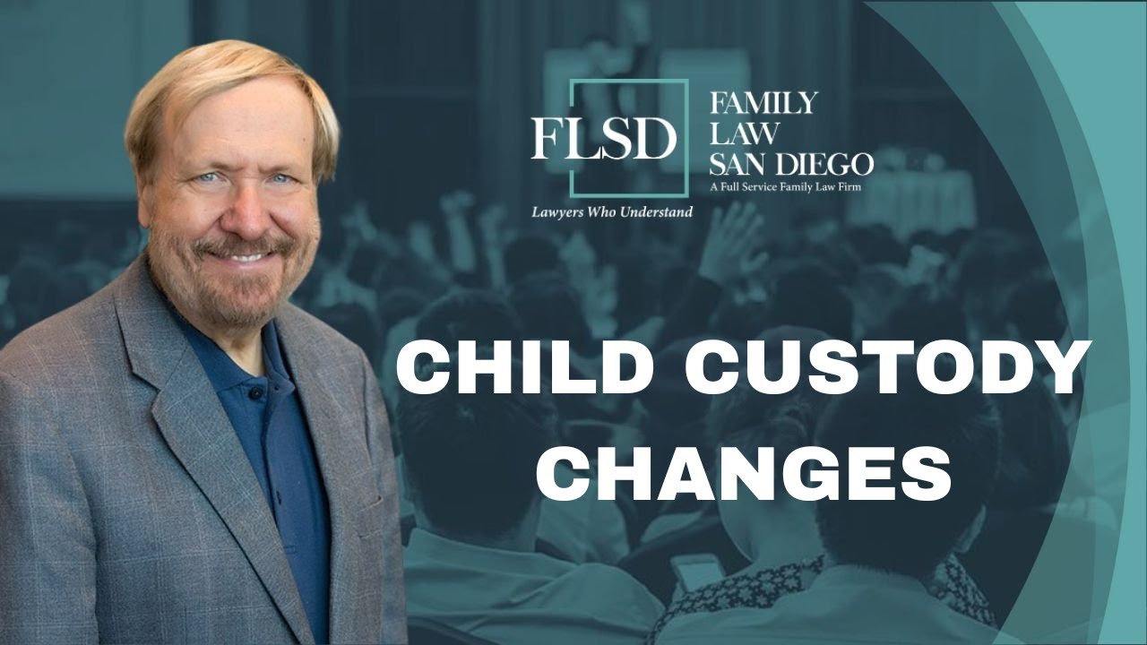 3 Minutes of CA Family Law - Child Custody Changes