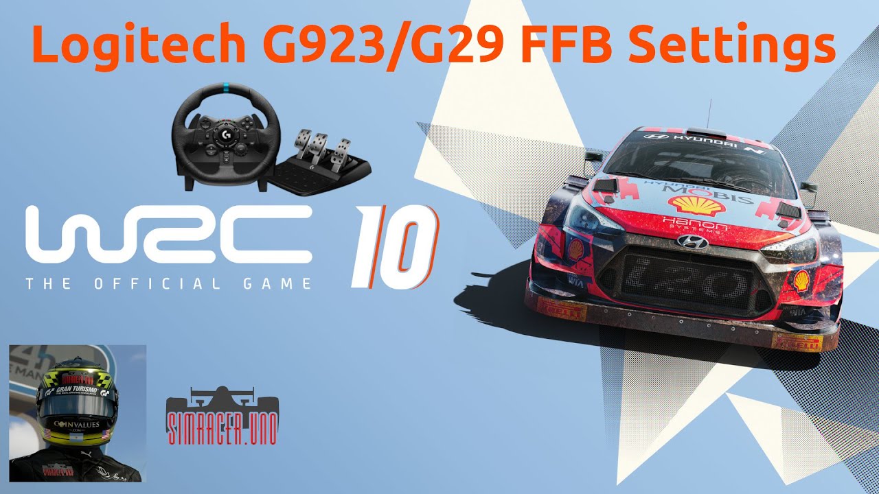 WRC 10 Logitech G923 & G29 Force Feedback - WRC 10 G923 & G29 FFB Settings
