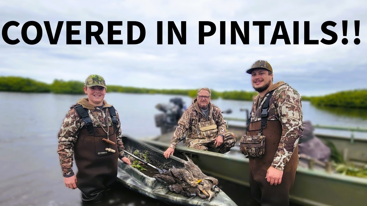 We Were Covered in Pintails!! | 2023 Merritt Island