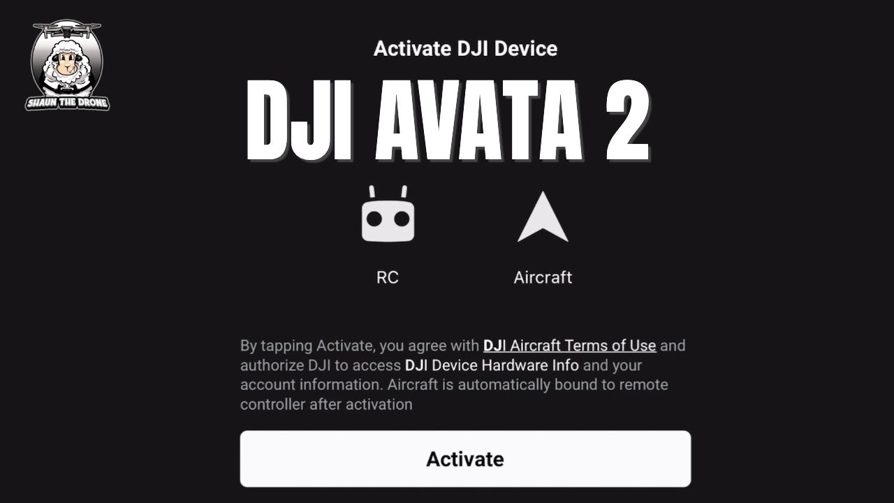 How to Activate DJI Avata 2 and set up before flying #shaunthedrone