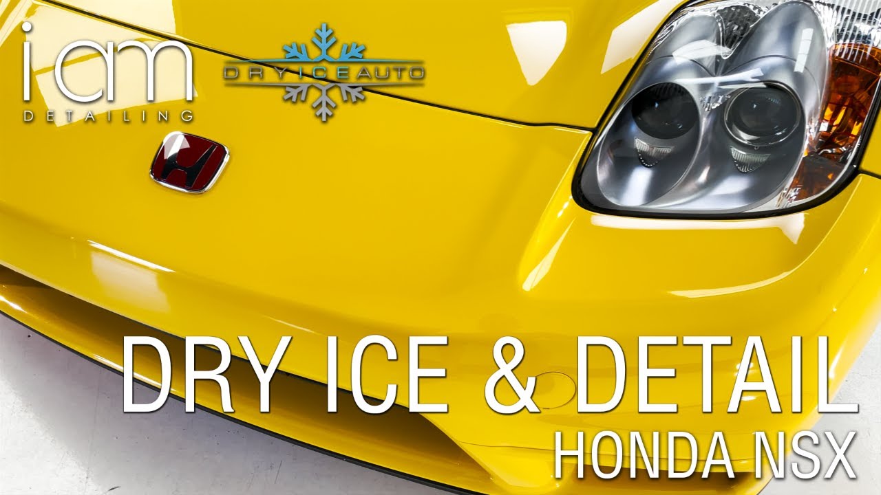 Dry Ice Cleaning & Paint Correction Comptech Supercharged Honda NSX