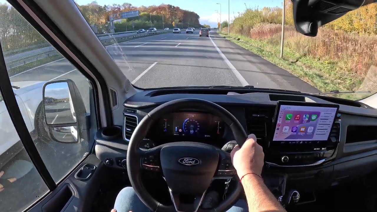 NEW Ford Transit Jumbo 2026 (2.0 RWD130 hp) | POV Test Drive