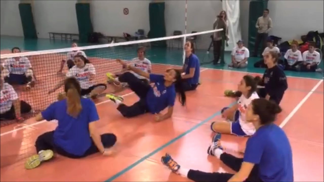 La Nazionale Italiana Femminile di sitting volley in collegiale al Centro Pavesi