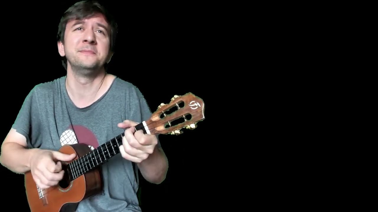 Паромщик (инструментальный укулеле cover  песни Аллы Пугачевой)
