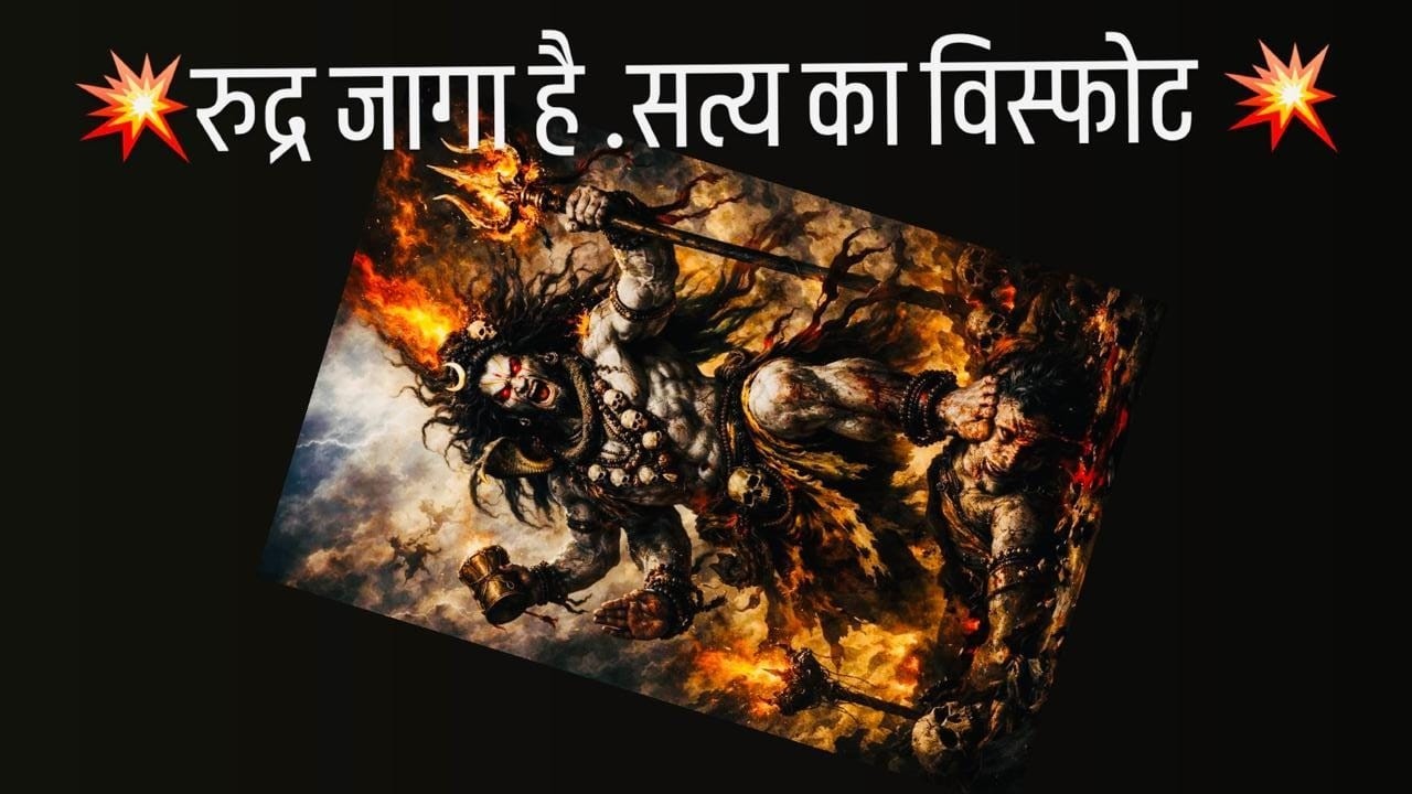 जब सहना पाप बन जाता है #lordshiva #rudrashtakam #mahakal #kedarnath #badrinathdham #youtubeindia 