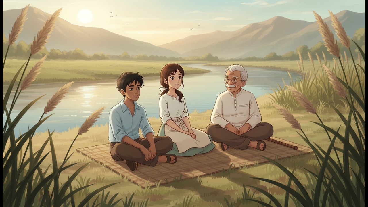 By the River Under Soft Stars | Fireflies and Unspoken Feelings