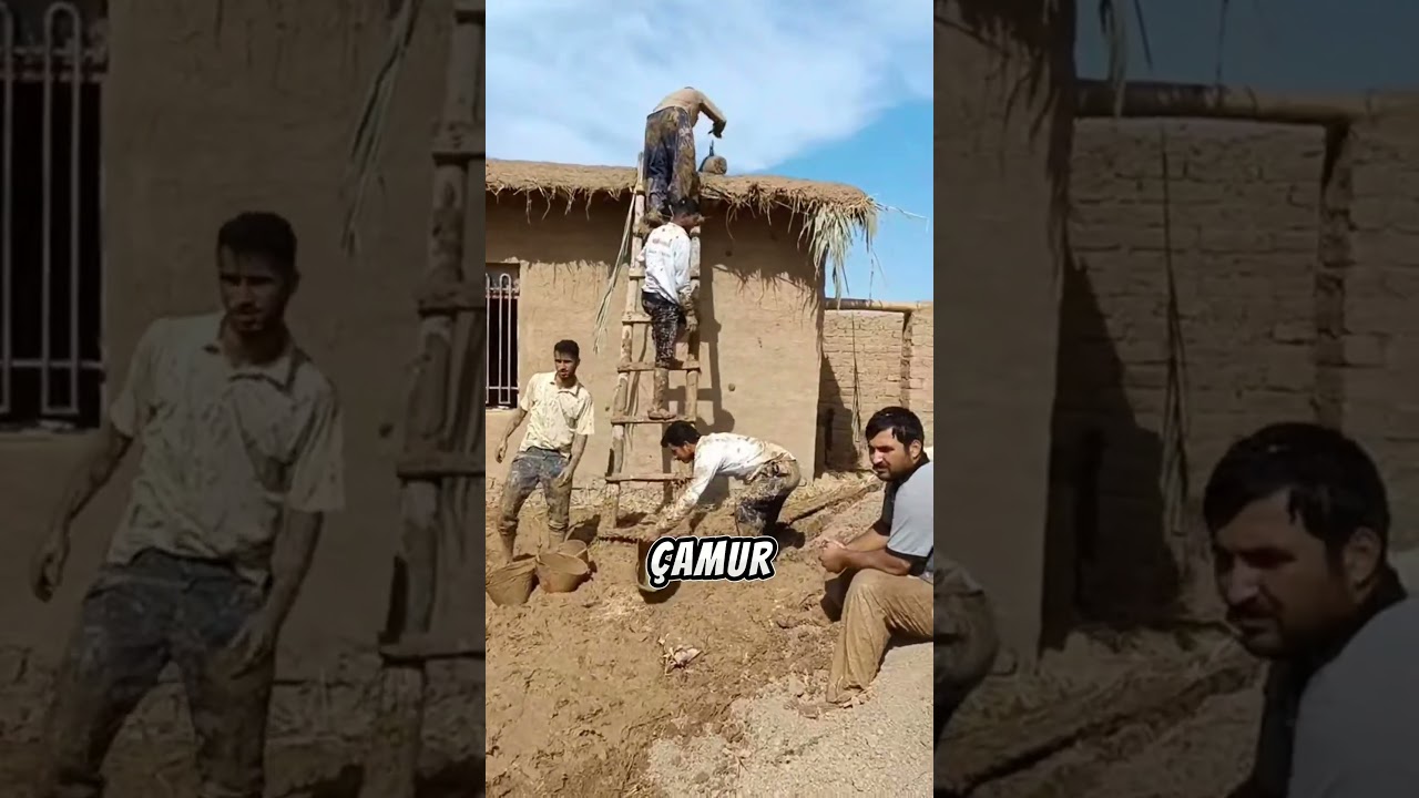 🔨 Beton Evler Yıkılıyor, &Ccedil;amurla Yeniden Yapılıyor! 🏡