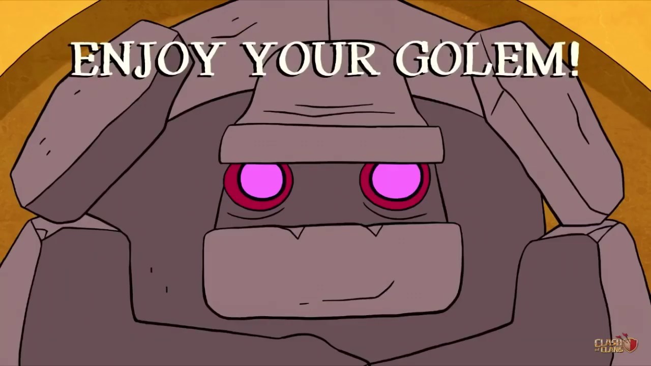 How to Make a Golem - Clash of Clans Animation