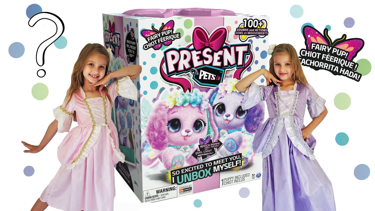 PRESENT PETS FAIRY PUP FIRST LOOK UNBOXING PLUS GALAXY TRIO MINIS