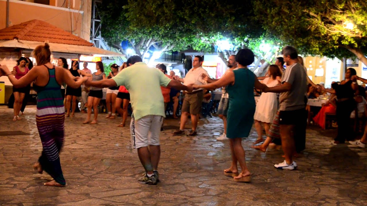 Traditional dance on Chalki island (long)