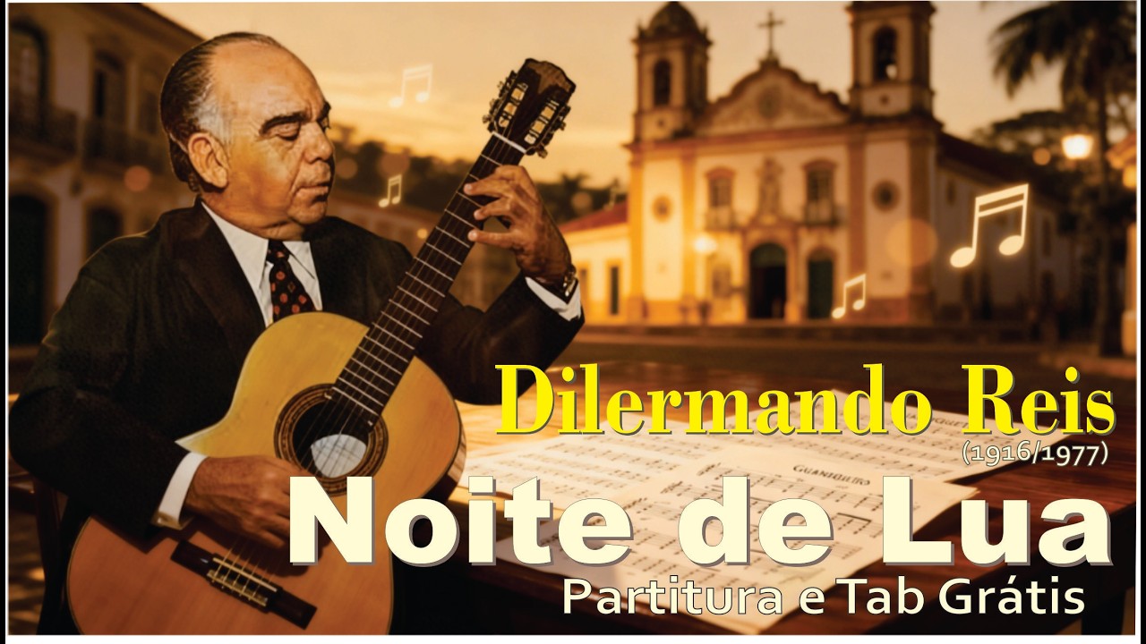 Noite de Lua  //  Dilermando Reis  //  Partitura e Tab