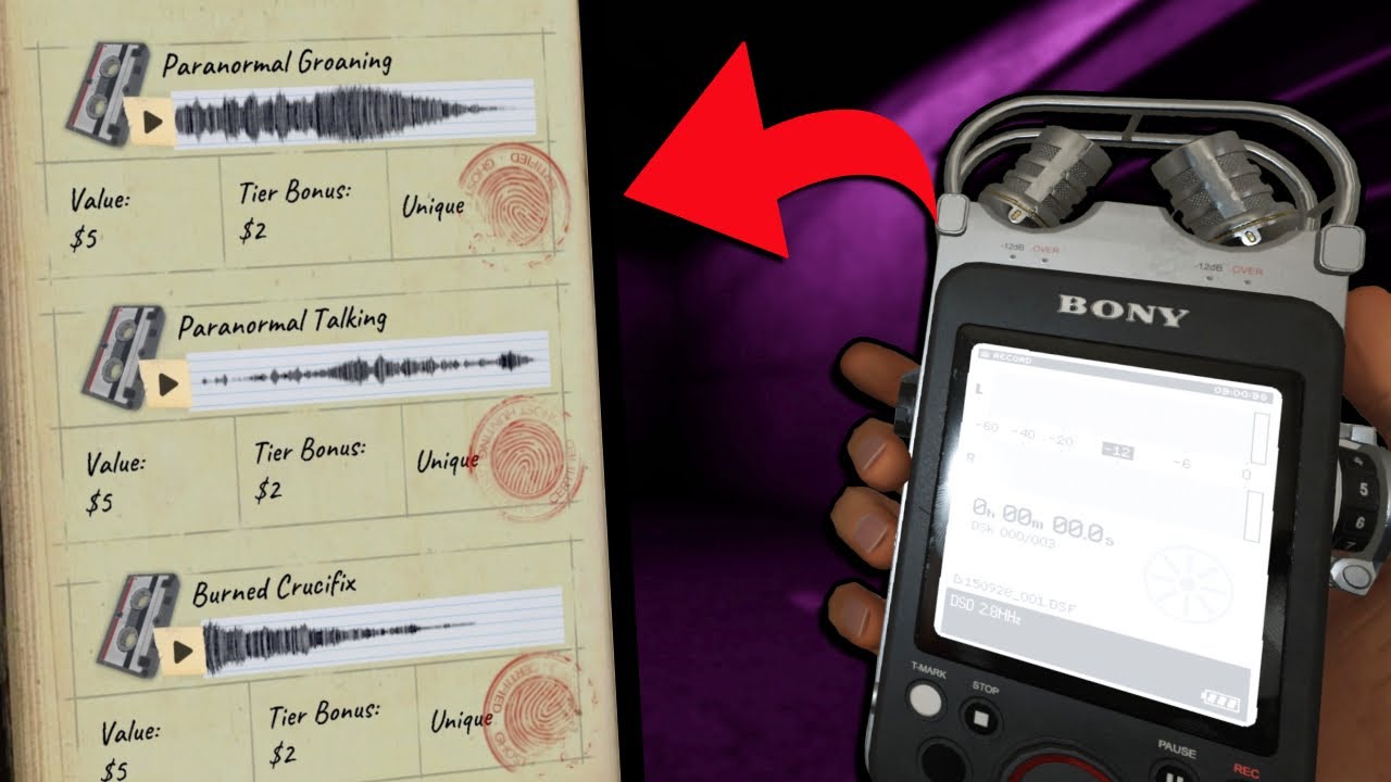 The NEW Sound Recorder is AWESOME! | Phasmophobia Chronicle Update