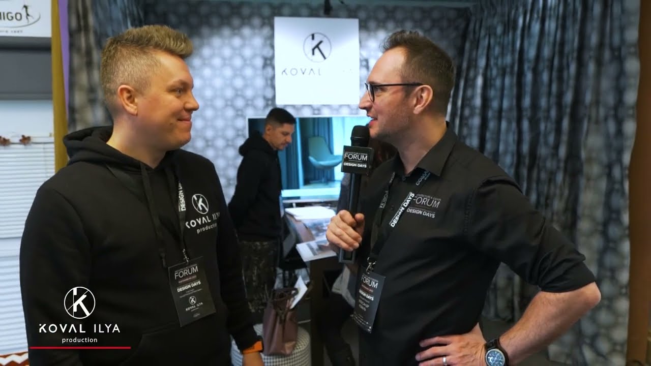 Илья Коваль - участник выставки Design Days в Екатеринбурге 2022