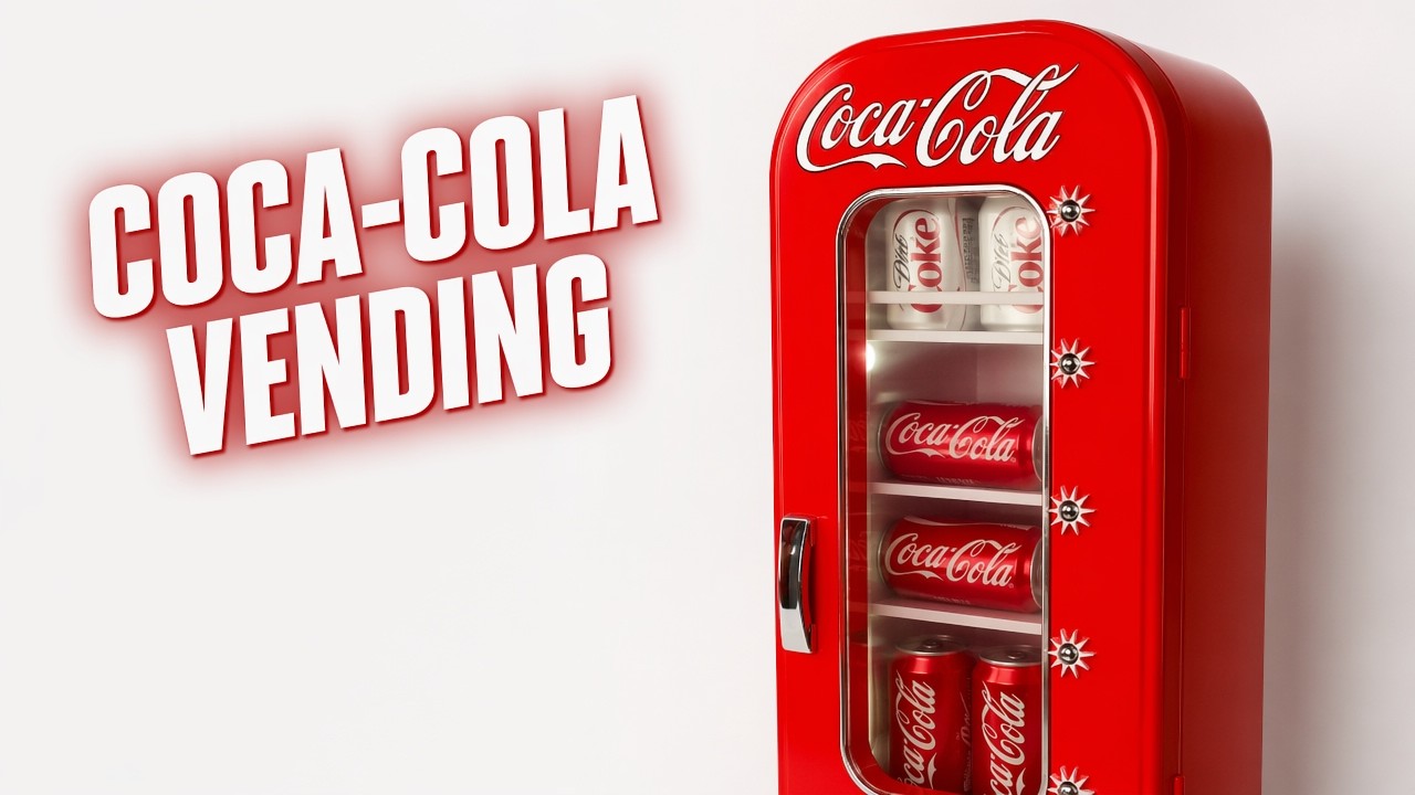 Coca-Cola Retro Vintage Vending Machine Review