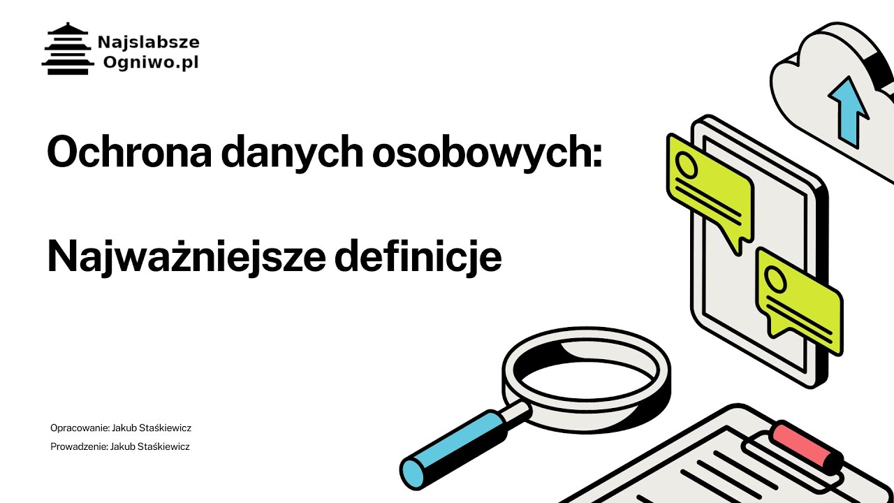 Szkolenie z ochrony danych osobowych (RODO) cz.1 - definicje