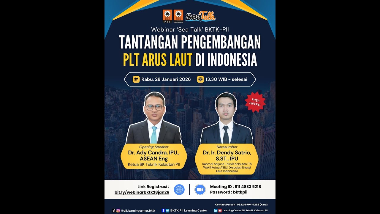 Webinar Sea Talk BKTK PII 20260128 Tantangan Pengembangan PLTAL di Indonesia