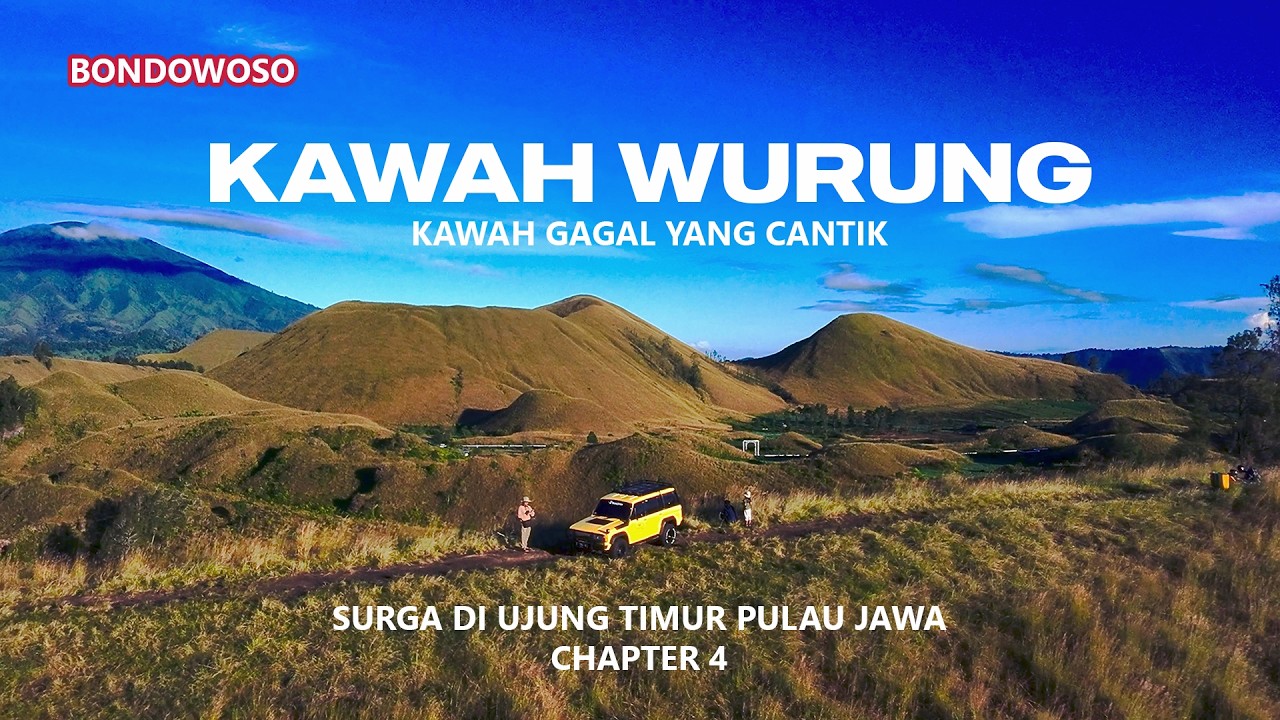 Trip Banyuwangi Eps 4 - Sunrise Kawah Wurung Bondowoso - Kawah Gagal Yang Estetik