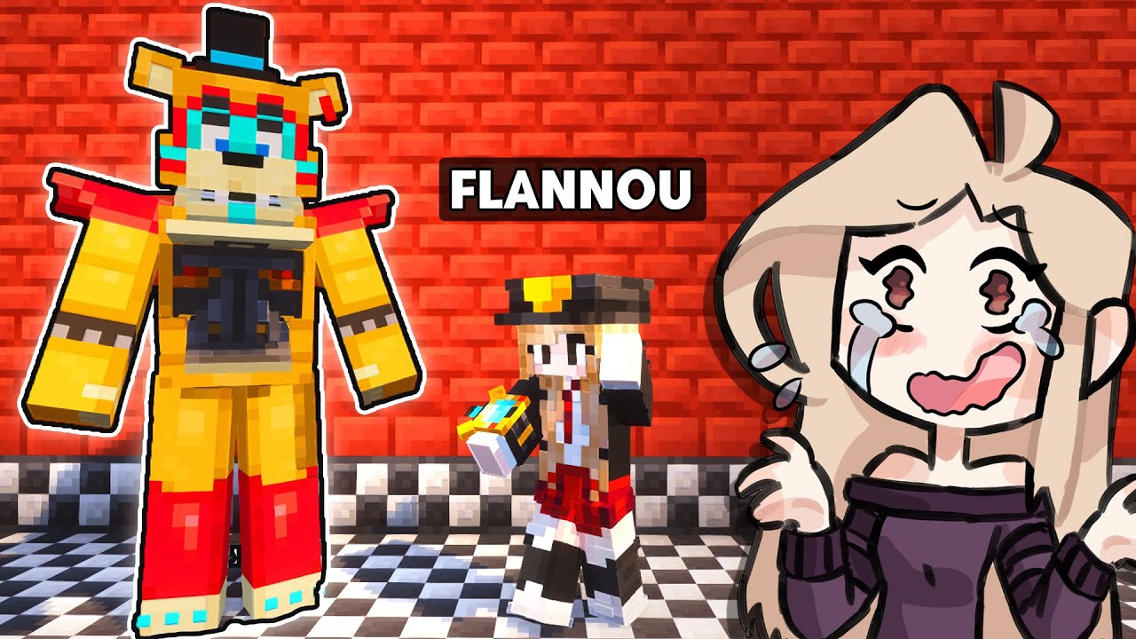 Je me CACHE dans FREDDY pour SURVIVRE à la NUIT FNAF...?!