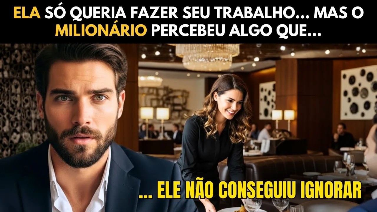 ELA SÓ QUERIA FAZER SEU TRABALHO... MAS O MILIONÁRIO PERCEBEU ALGO QUE...