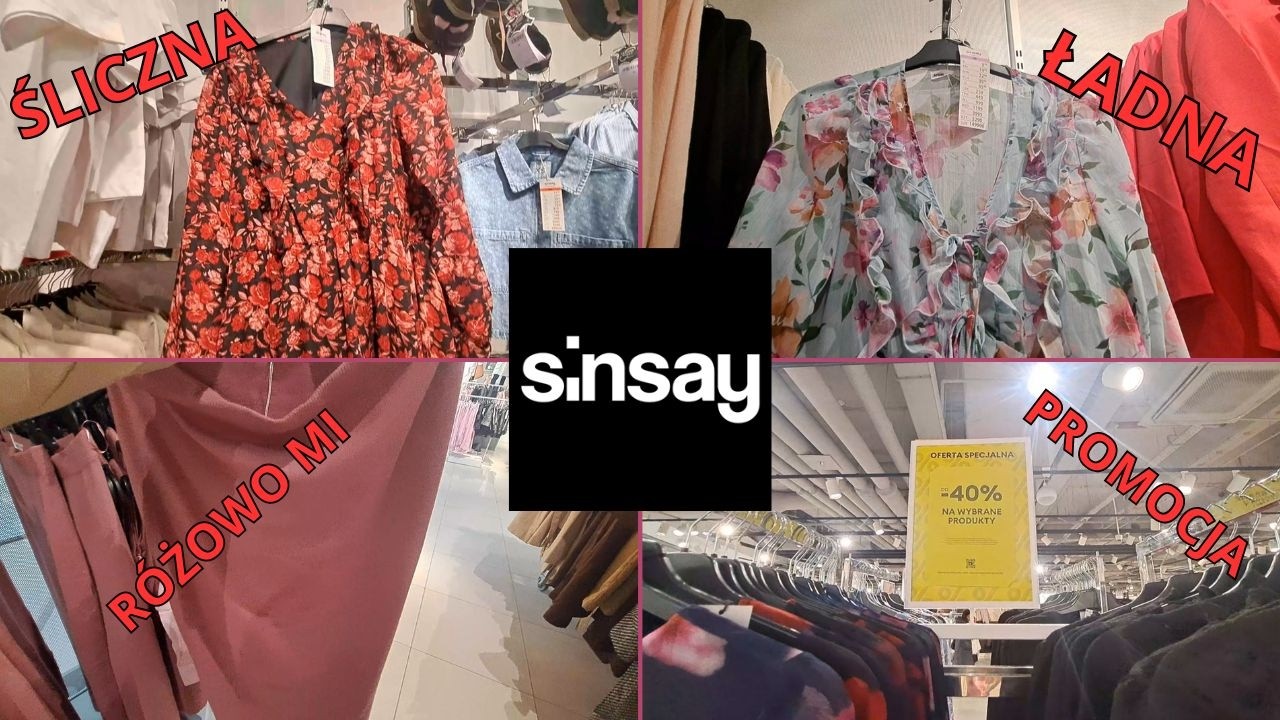 SINSAY NOWOŚCI✨ WYPRZEDAŻ -40%✨ SUKIENKI✨