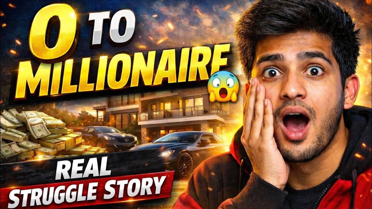 From 0 To Millionaire 😲 | Sourav Joshi Real Struggle & Success Story 