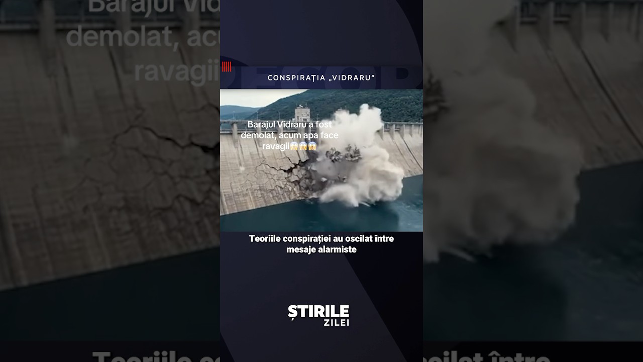 Ce se află &icirc;n spatele conspirației &bdquo;Vidraru&rdquo;? #shorts