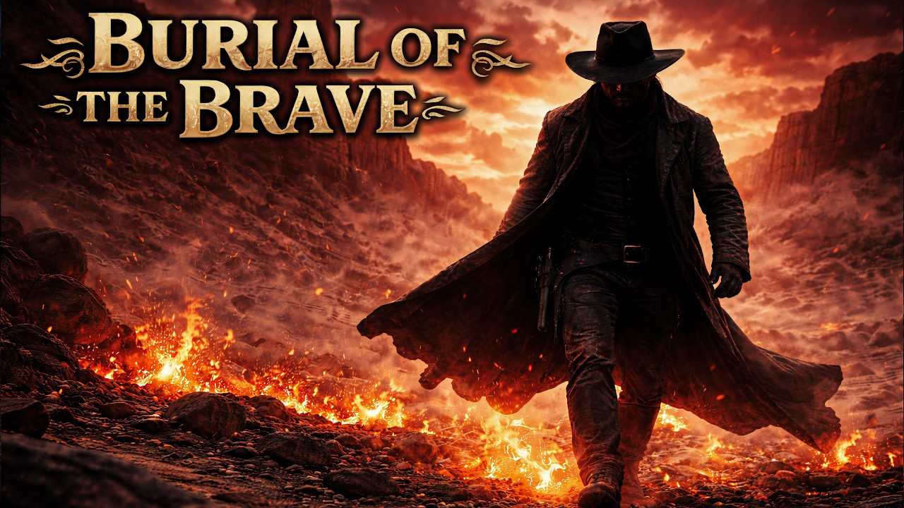 BURIAL OF THE BRAVE 🔥 | Dark Country Rock Anthem (Outlaw Western Song)