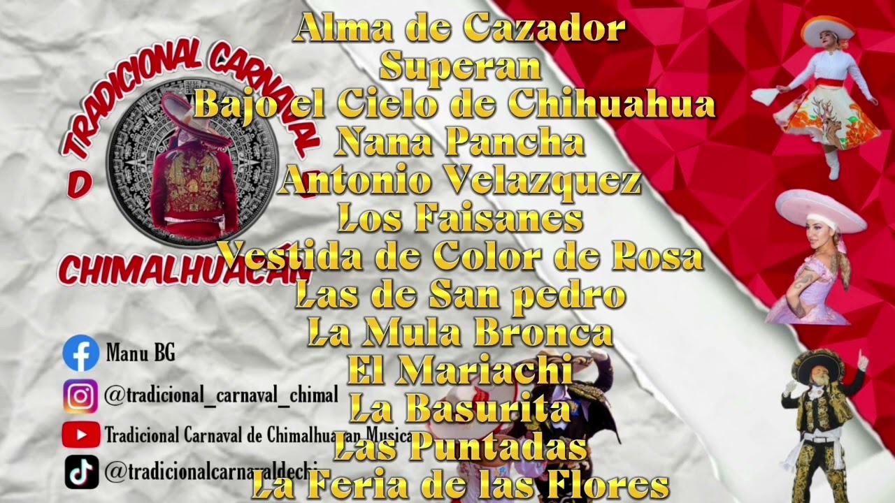 ** HERMANOS CASTILLO MIX ** MUSICA DEL TRADICIONAL CARNAVAL DE CHIMALHUACAN, ESTADO DE MÉXICO