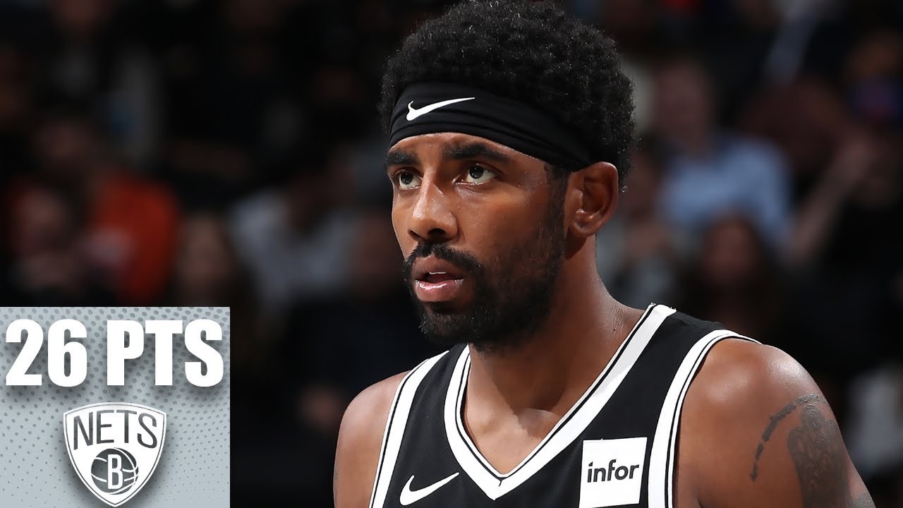Kyrie's clutch 3-pointer over RJ Barrett, 26 points lift Nets vs. Knicks | 2019-20 NBA Highlights