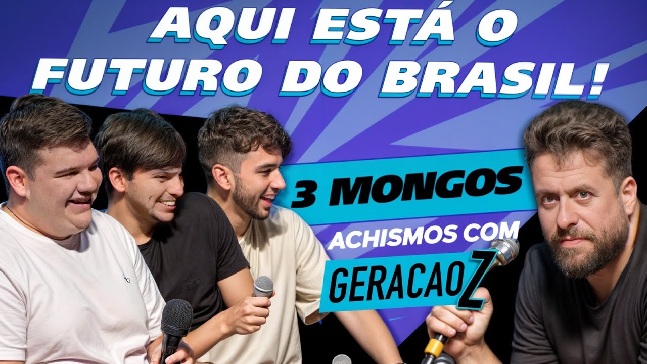 MAURÍCIO MEIRELLES VS. 3 MONGOS | #ACHISMOS COM A GERAÇÃO Z