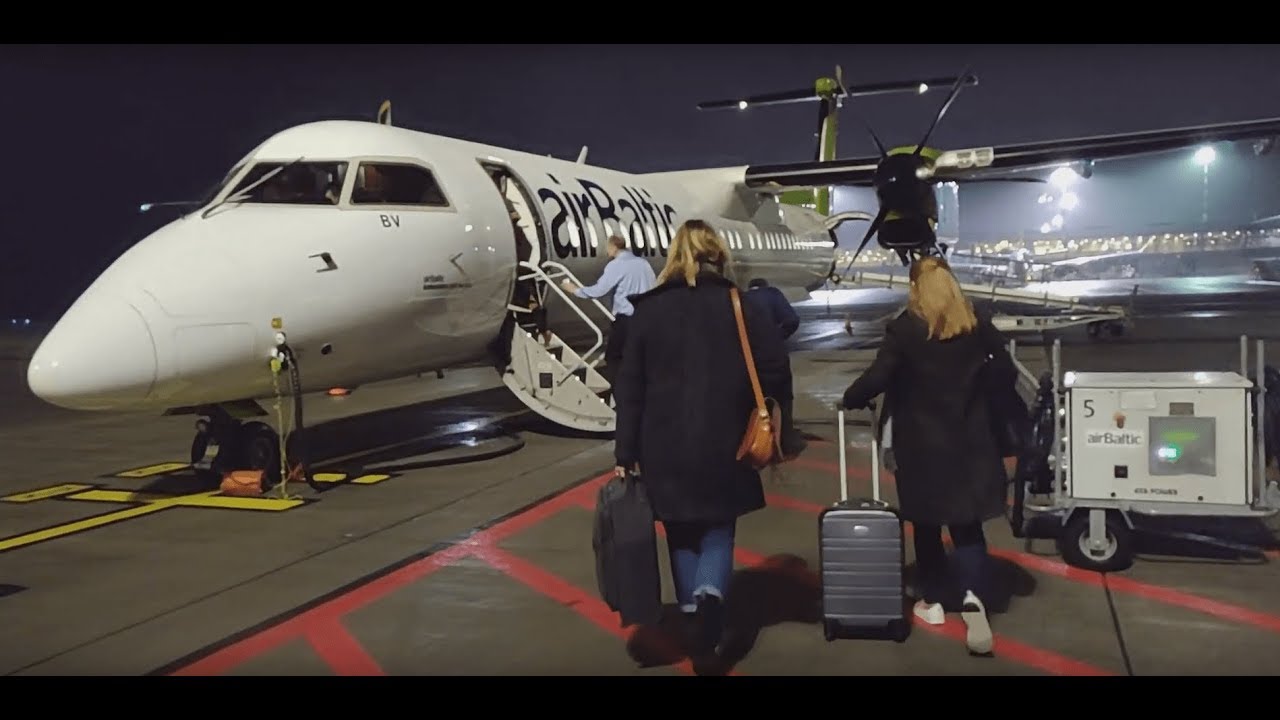AirBaltic Dash 8-Q400 Riga to Copenhagen | Economy